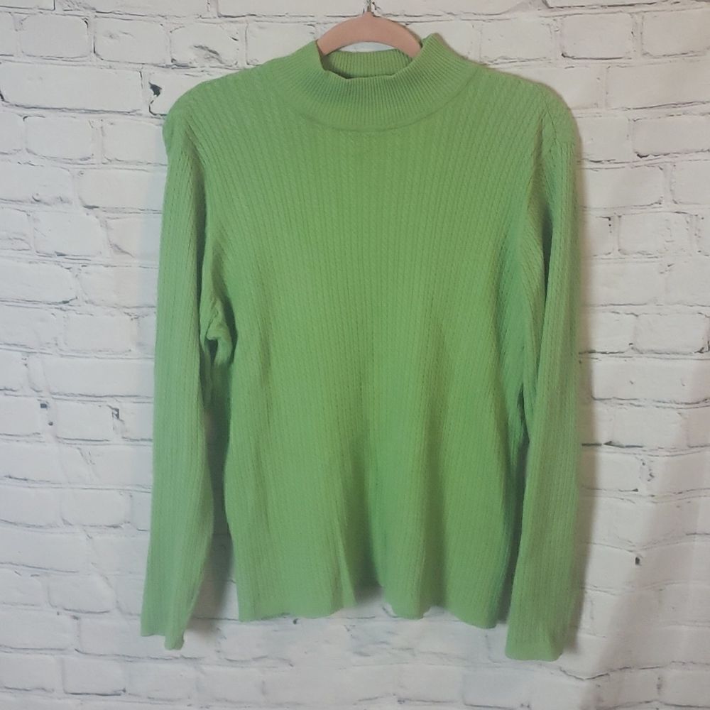 Charter Club Green Sweater